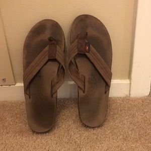 Size 7 Rainbow Flip Flops. Worn 3 times